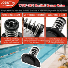 LOBIUTIYA kit with tools for size comparison showing straightforward installation benefit