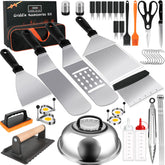 LOCONHA full 42-piece griddle kit packaged, shows complete tool selection and convenience