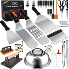 LOCONHA full 42-piece griddle kit packaged, shows complete tool selection and convenience