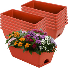 LOCONHA front view of planter set showing neat rectangle shape and color