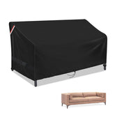 Loenel front view of full loveseat cover showing complete protection