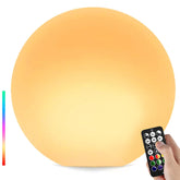 LOFTEK front view of 12-inch sphere showing color options and decorative impact