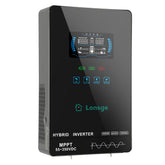 Lonsge front glass touch LCD showing system status and easy control