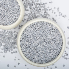 LOOIOOJ front packaging of 10 lb mixed gravel showing product weight and colors, convenient storage