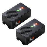 Loraffe front view of under-hood repeller showing compact profile and easy mounting benefit