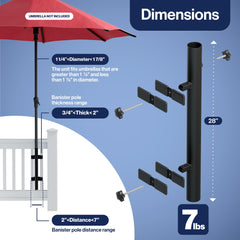 LOVE YOUR DECK close-up of clamp and screw detail illustrating secure attachment