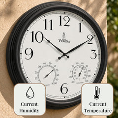 Lovely Home Essentials side profile showing 2.75-inch depth and sturdy weatherproof frame