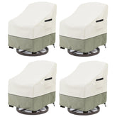 LSongSKY front view of beige cover showing full protective fit and curb appeal