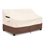LSongSKY front view of cover protecting sofa, shows full coverage and weather defense