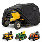 LTANGOLD front view fitted on a riding tractor showing full coverage benefit
