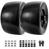 LTNICER front view of two assembled wheels showing durable construction and quick benefit