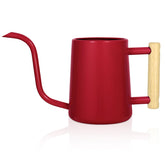 LTSUMI red watering can front view shows stylish design and easy display