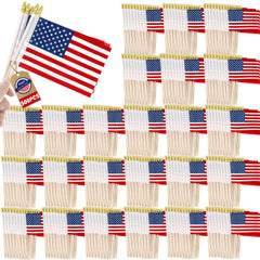 Luces front packaging showing 500 flags bulk pack and value