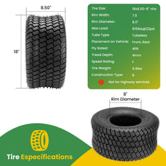 Lucky Seven P332 tread pattern detail for turf-friendly grip and stability