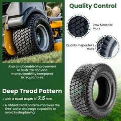 Lucky Seven sidewall detail showing reinforced 4PR construction and durable compound