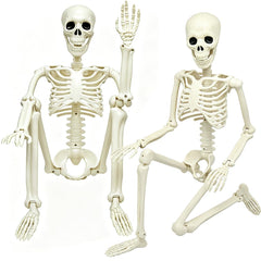 LUKBERA two skeletons front view showing realistic full-size bones and impact