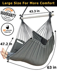Lulladle two included cushions and reinforced stitching providing head and back support
