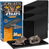 LULUCATCH front packaging showing 30 pre-baited glue boards for quick pest control