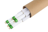 LumiaStar 5-pack of 2ft 24W T5 tubes front view showing full set for economical replacement