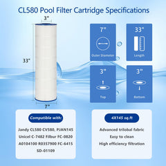 LuoVoy CL580 top view with 3-inch openings for quick installation