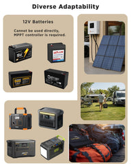LVYUAN included connector adapters displayed for versatile generator compatibility benefit