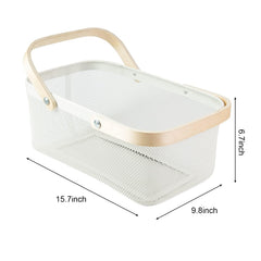 MACOIOR bamboo handle detail, comfortable grip and natural look