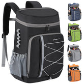 Maelstrom front view showing organized pockets and durable fabric benefit quick access