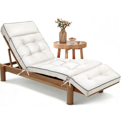 MAGIC ELEPHANT front view antique white cushion showing clean design and fit