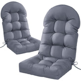 MAGIC ELEPHANT front view of gray cushion set showing fit and style benefit comfort