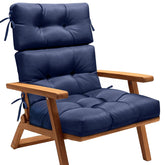 MAGIC ELEPHANT front view of full high-back cushion showing fit and color, boosts comfort