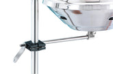 MAGMA A10-080 front view showing bracket and rail attachment for secure grilling