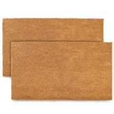 MAINEVENT front view blank coir doormat showing clean printable surface and welcome appeal