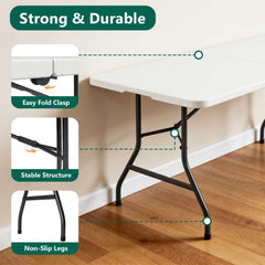 MAKE CHANGES close-up of tabletop texture highlighting easy-clean surface