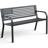 MAKE CHANGES front view bench showing full silhouette and seating benefit