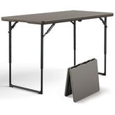 MAKE CHANGES front view open table showing full workspace and portability benefit