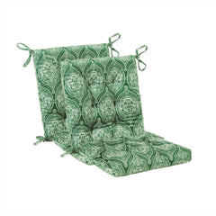 Makimoo front view of Green Lantern cushion set showing style and quick installation benefit