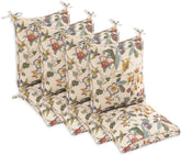 Makimoo front view khaki floral pack showing pattern and benefit of coordinated seating