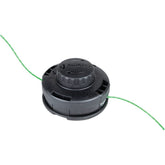 Makita 191R00-0 front assembly showing spool and benefits of quick loading