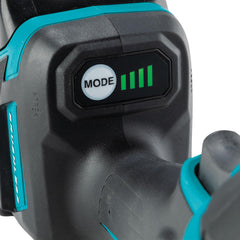 Makita DAS180Z filter detail preventing debris intake for cleaner operation