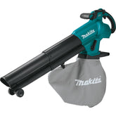 Makita front view showing blower profile and portability benefit