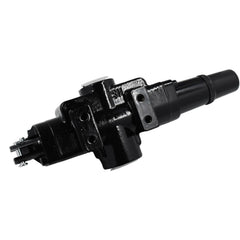 Manioiity valve installed on a log splitter demonstrating faster, efficient operation