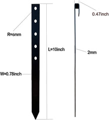 MAOMBO close-up of micro-arc tip demonstrating easy soil penetration