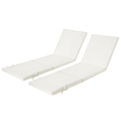 Maphissus front view stark white cushions showing crisp clean aesthetic and quick refresh