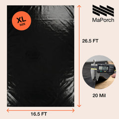 MAPORCH installed in backyard pond illustrating easy installation benefits