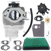 Masnln carburetor front view showing mounting ports and improved fit