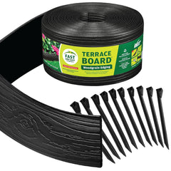 Master Mark front packaging showing roll and included stakes for easy installation