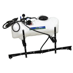 Master Mfg front profile showing sprayer mounted and ready for coverage