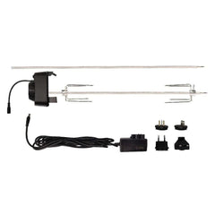 Masterbuilt rotisserie front assembly showing fit and durable construction for reliable cooking