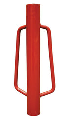 MAT front view of steel head post driver showing durable design and quick install benefit