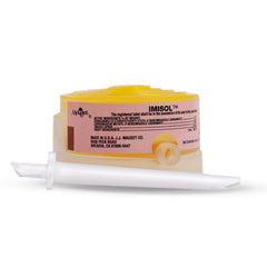 Mauget Imisol front vial showing dual-action formula and clear dosing benefit